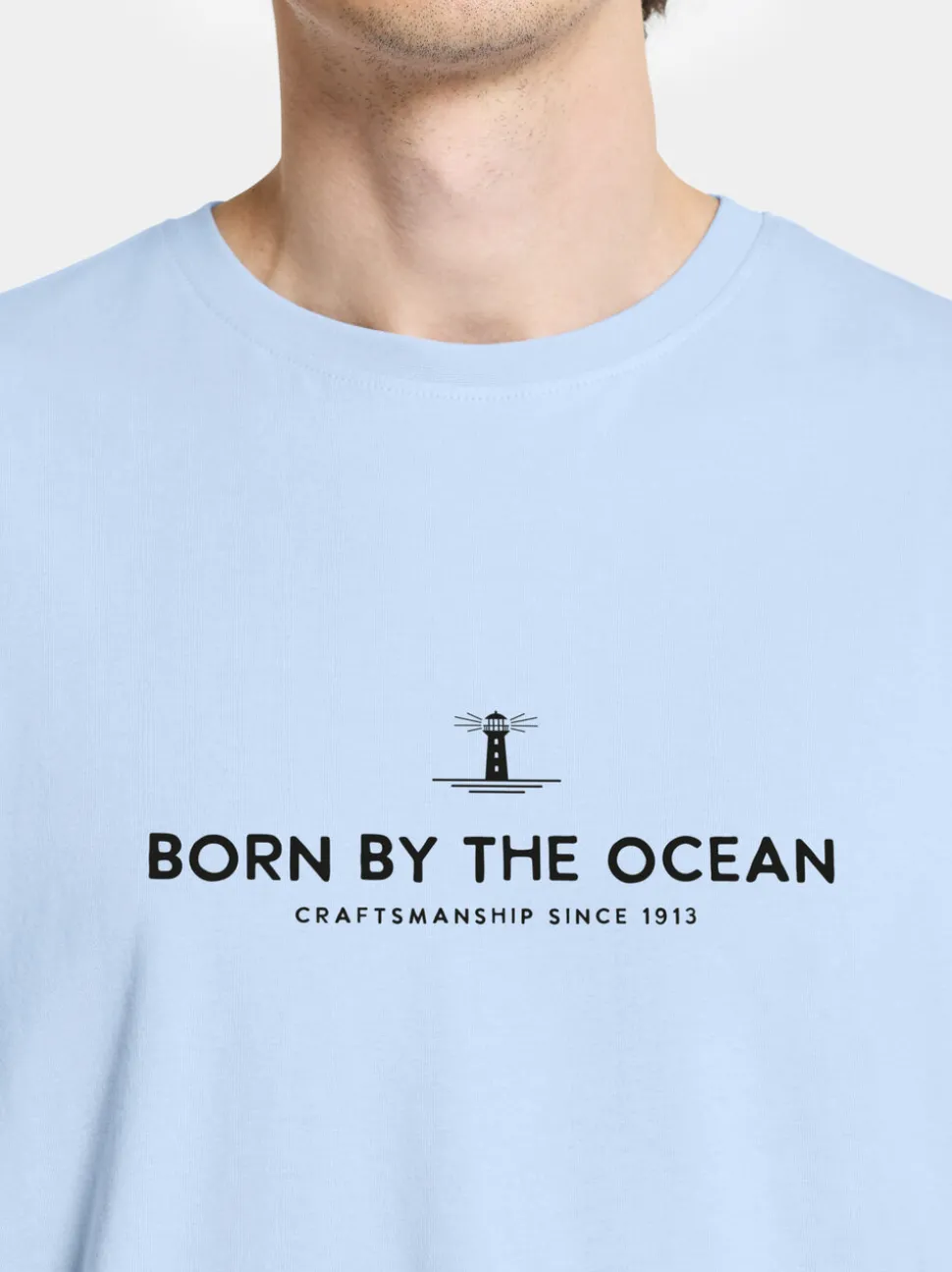 Cheap Harald Men's T-shirt Light House T-Paidat Ja Pikeepaidat