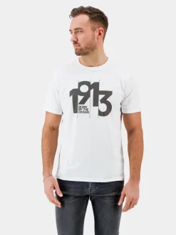 Clearance Heritage Printed Men's T-shirt T-Paidat Ja Pikeepaidat