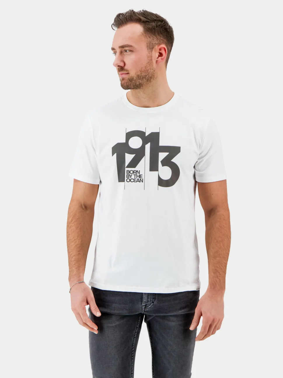 Clearance Heritage Printed Men's T-shirt T-Paidat Ja Pikeepaidat