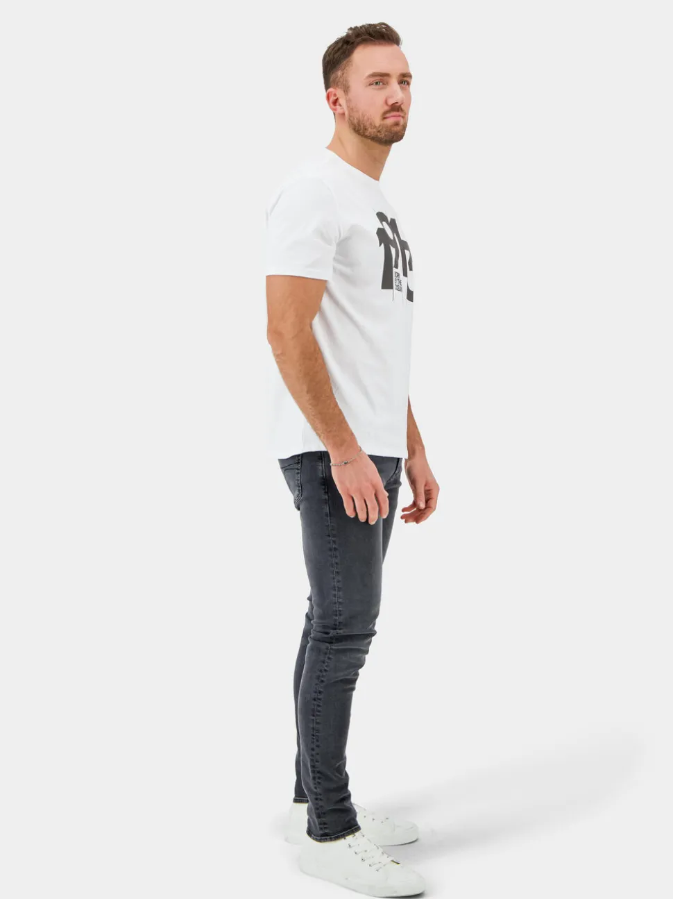 Clearance Heritage Printed Men's T-shirt T-Paidat Ja Pikeepaidat