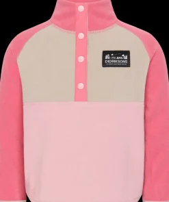 Clearance Monte Kids' Half Button Fleecepaidat & Välikerrokset|Fleecetakit & Fleecepaidat