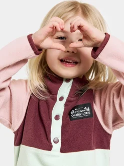 Cheap Monte Kids' Half Button Fleecepaidat & Välikerrokset|Fleecetakit & Fleecepaidat