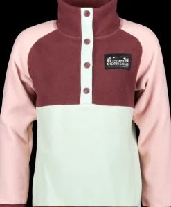 Cheap Monte Kids' Half Button Fleecepaidat & Välikerrokset|Fleecetakit & Fleecepaidat