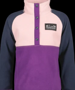 Best Monte Kids' Half Button Fleecepaidat & Välikerrokset|Fleecetakit & Fleecepaidat