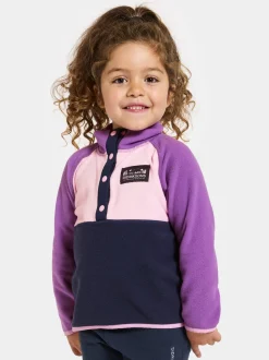 Cheap Monte Kids' Half Button Fleecepaidat & Välikerrokset|Fleecetakit & Fleecepaidat