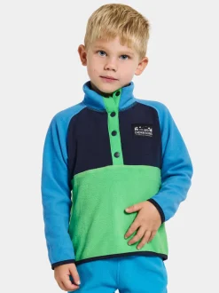 Cheap Monte Kids' Half Button Fleecepaidat & Välikerrokset|Fleecetakit & Fleecepaidat