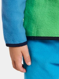 Cheap Monte Kids' Half Button Fleecepaidat & Välikerrokset|Fleecetakit & Fleecepaidat