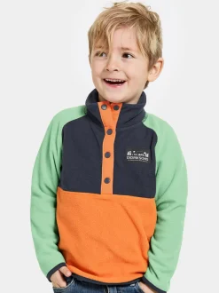 Discount Monte Kids' Half Button Fleecepaidat & Välikerrokset|Fleecetakit & Fleecepaidat
