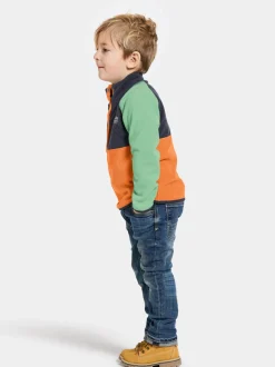 Discount Monte Kids' Half Button Fleecepaidat & Välikerrokset|Fleecetakit & Fleecepaidat