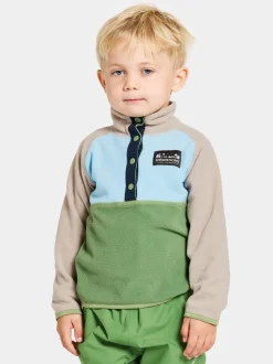 Flash Sale Monte Kids' Half Button Fleecepaidat & Välikerrokset|Fleecetakit & Fleecepaidat