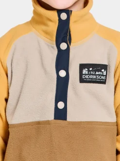 Outlet Monte Kids' Half Button Fleecepaidat & Välikerrokset|Fleecetakit & Fleecepaidat