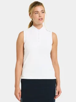 Cheap Nikki Sleeveless Polo T-Paidat