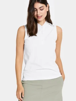Cheap Nikki Sleeveless Polo T-Paidat