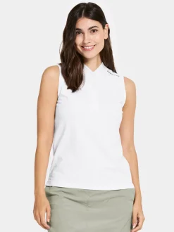 Cheap Nikki Sleeveless Polo T-Paidat