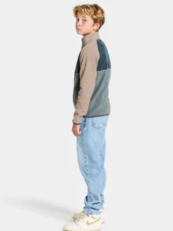 Hot Yokto Kids' half button Fleecepaidat & Välikerrokset|Fleecetakit & Fleecepaidat